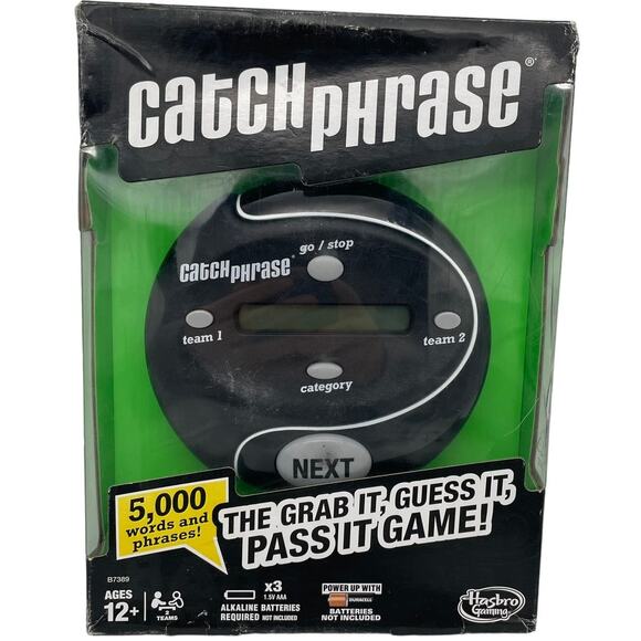 Electronic Catchphrase Game - Team Guessing Challenge w/ 5000 Words & Timer - Picture 1 of 4